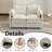 55.4" Wide Modular Storage Loveseat Sofa-1771757533