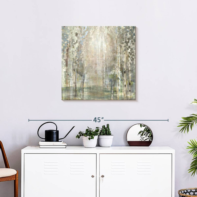 Birch Wood Clearing, 24'' H x 24'' W