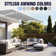 Retractable Motorized Patio Awning – Black Frame
