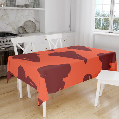 East Urban Home kitchen decoration, tablecloth, 140 x 160cm - Designed and made in Turkey