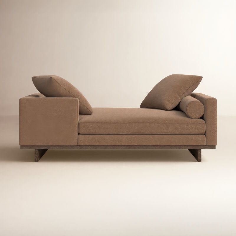 Everly Chaise Lounge, Antwerp Cafe Linen Blend