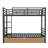Akkaya Kids Full Bunk Bed with Drawers