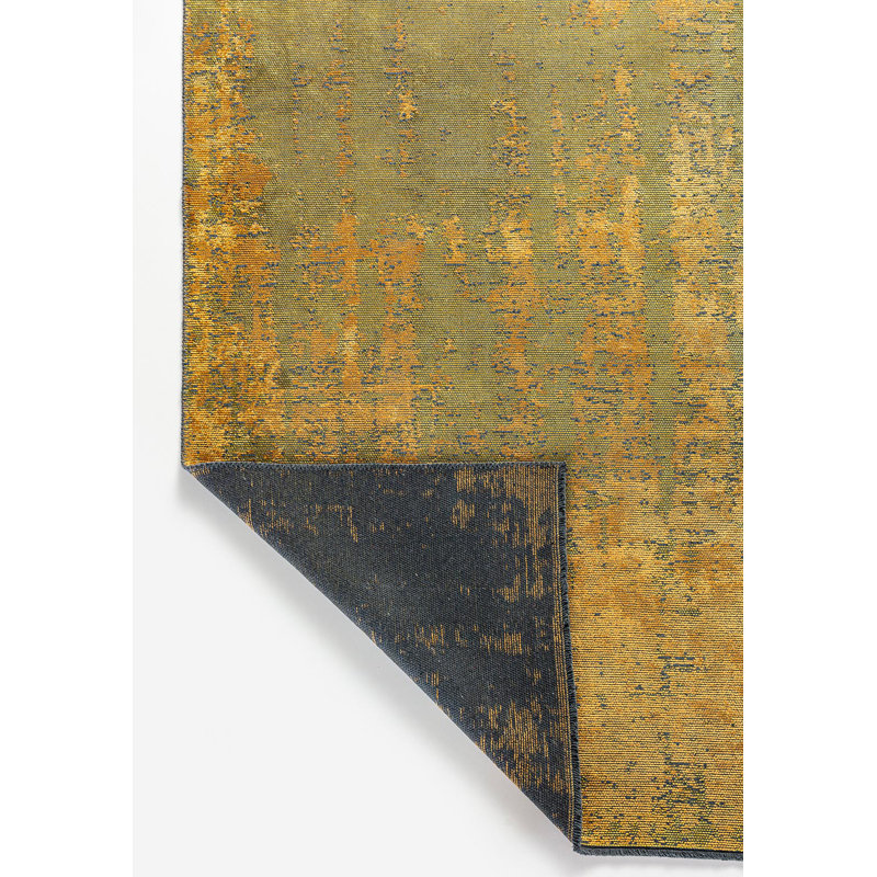 Rapture Abstract Area Rug, Square 9'10"