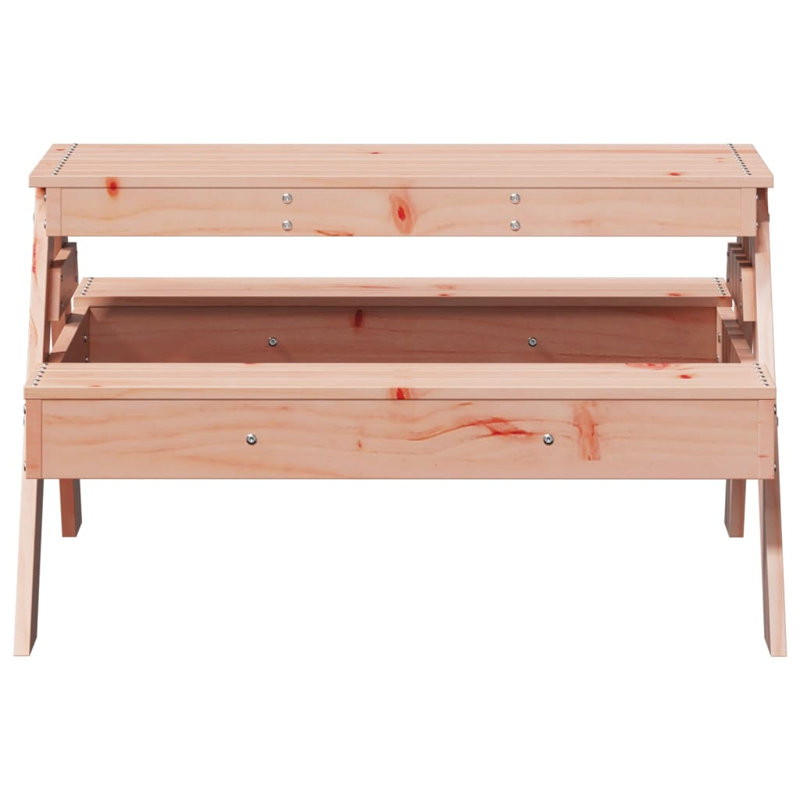 Raemoore Rectangular Outdoor Picnic Table , cm W cm D, Wood, 52cm H x 97cm W x 88 cm L