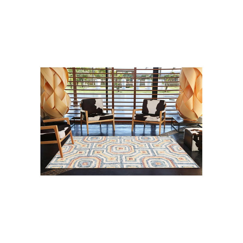 Tapis crème lavable à la machine crème Creative, Sous-tapis rectangulaire 2 pi 4 po x 3 pi 11 po