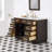 Argenta 48'' Single Bathroom Vanity with Marble Top-152509388