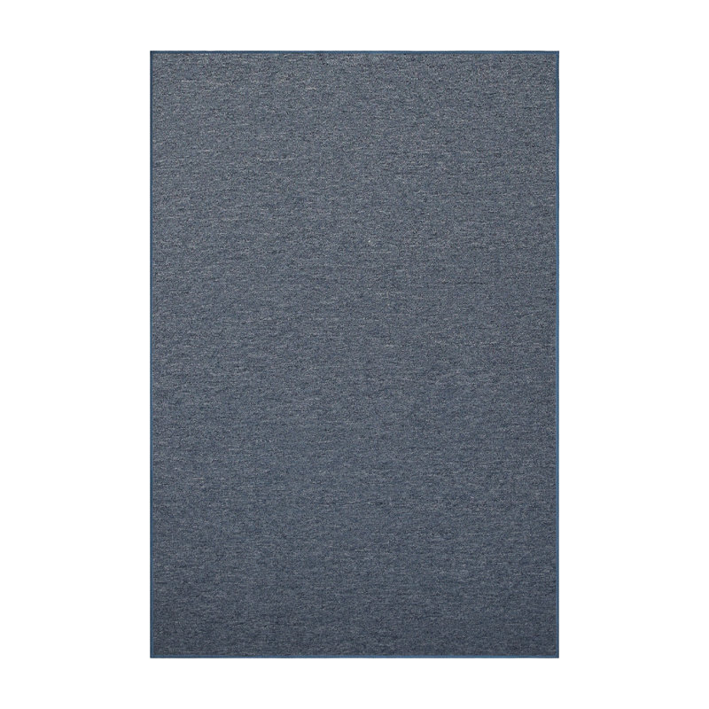 Amorra Furnish my Place Modern Indoor/Outdoor Commercial Solid Color Rug - Pet and Kids Friendly Rug, Stain Resistant, Floor Carpet for Living Room & Hallway, Wedding - Petrol Blue