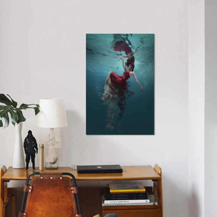 « evanesced », reproduction de photo sur toile, H 18 po x l 12 po x P 1,5 po, Toile tendue, Pas de tapis