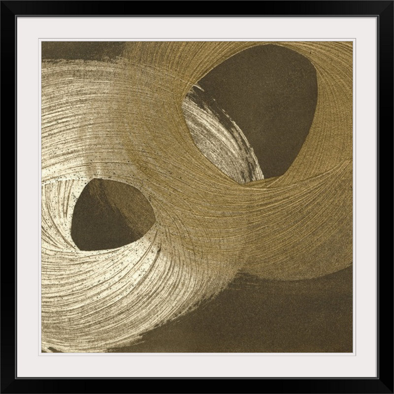 Goochland Revolution I 'Megan Meagher, reproduction d'art, H 28 x l 28 po x P 1 po, Cadre noir