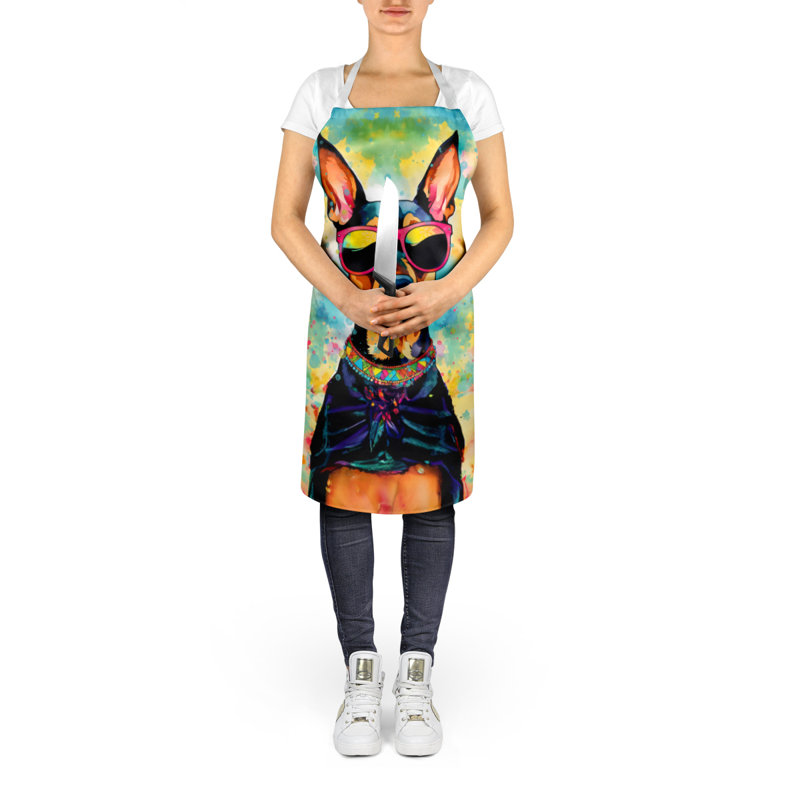 No Pattern Bib Apron