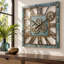 Solid Wood Wall Clock-776405217