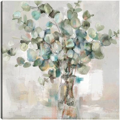 Essential Greens II by Studio Arts Canvas Art Print