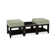 Elements Upholstered Cube Ottoman