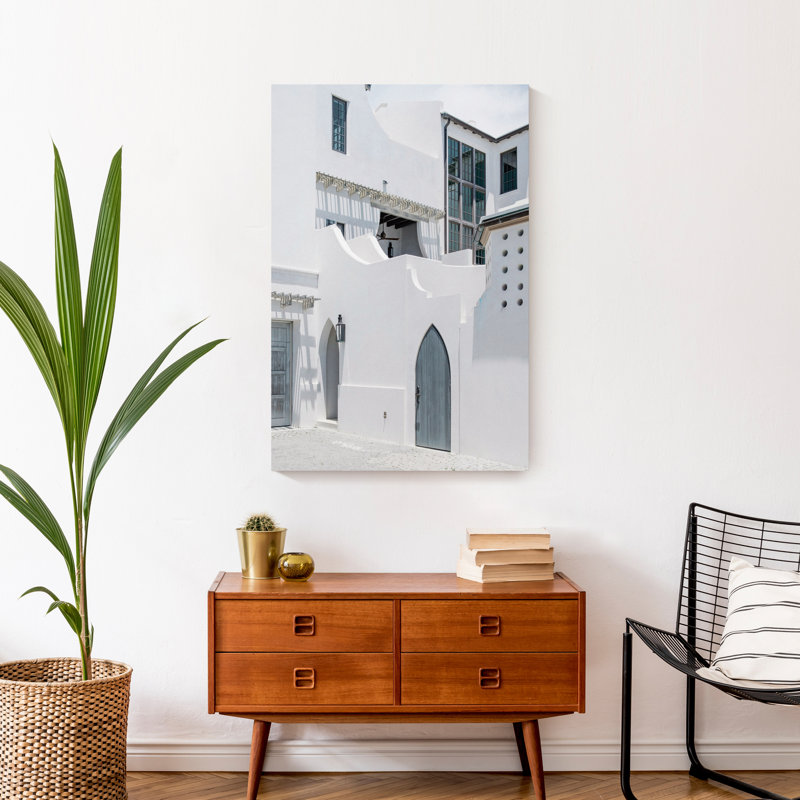 Bright Bright Buildings 2 - impression sur toile tendue