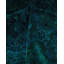 Tapis bleu / noir nouvel âge surdimensionné 6 pi 4 po x 6 pi 4 po Overdyed