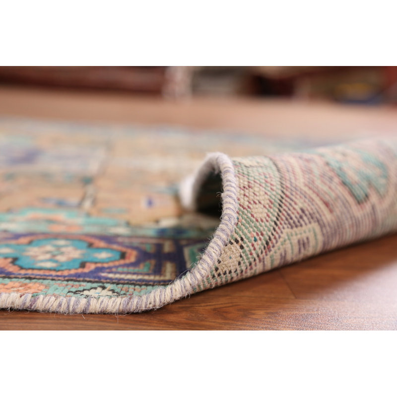 Tapis traditionnel en laine Medallion 5 x 7