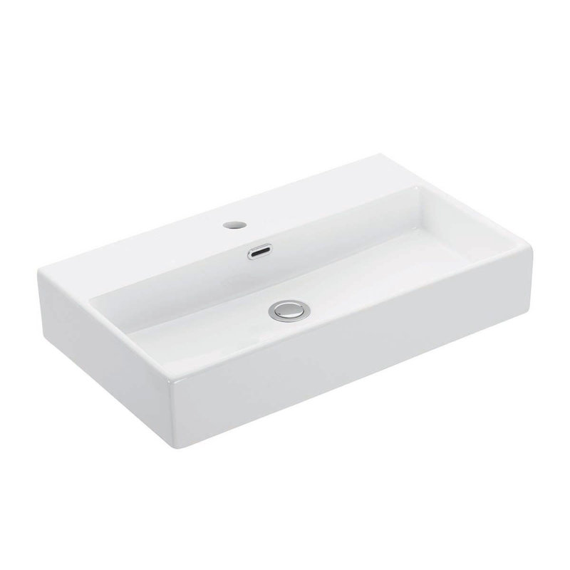 Quattro 27.6'' L Bathroom Sink
