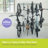 6 Bike Wall Mounted Bike Rack