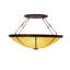 Gareth 8 - Light Semi Flush Mount