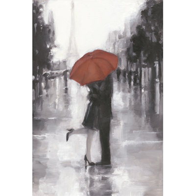 Caught in the Rain by Ethan Harper - Painting Print