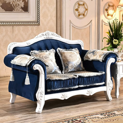 American-style light luxury fabric sofa.