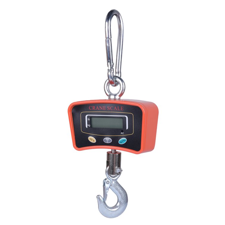 500kg/1100lb Digital Hanging Scale Industrial Crane Scale with Precision  Sensor Suitable for Farm Weighing, Outdoor Fishing Scale Travel Luggage