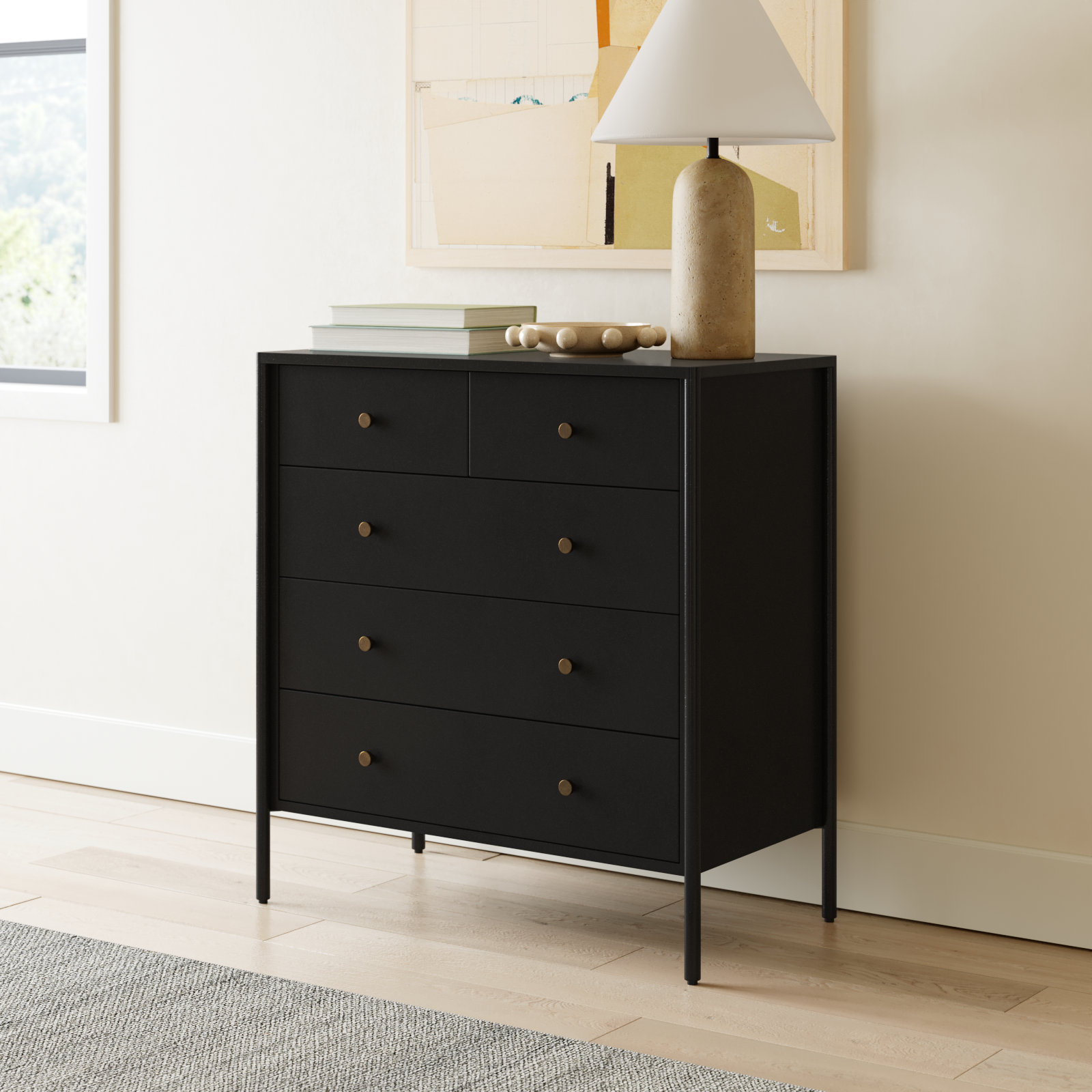 Acer 5 Drawer 36'' W Chest