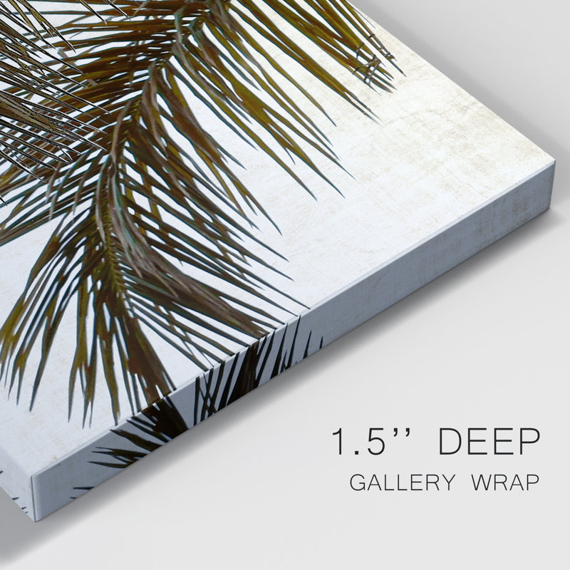 Palm II - reproduction sur toile tendue, H 48 po x l 32 po x P 1 po