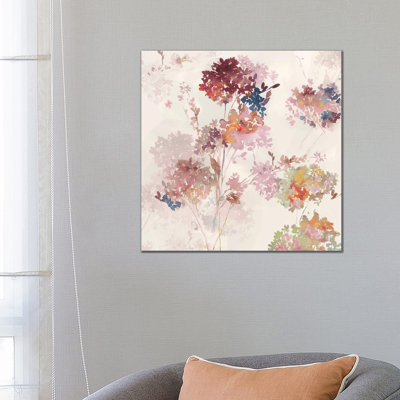 Sweet Hydrangea III by Asia Jensen - Wrapped Canvas Painting