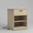 1 - Drawer Nightstand With Charging Station-1268071360