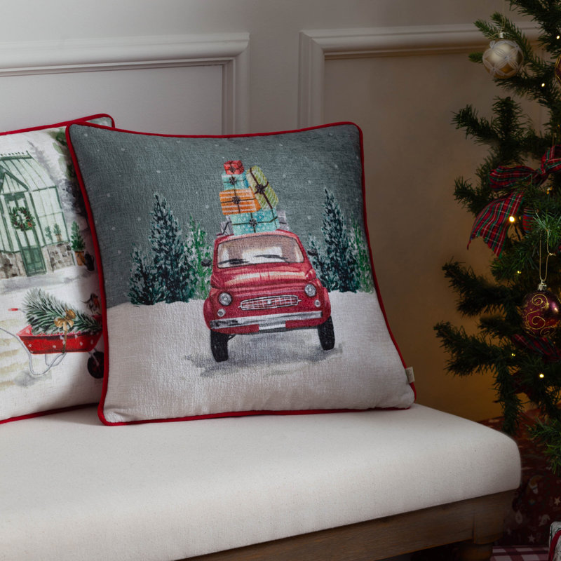 Amayla Abstract Square Throw Cushion
