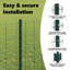 Euro Fence With 11 U Posts Steel-1996571401-1996571400