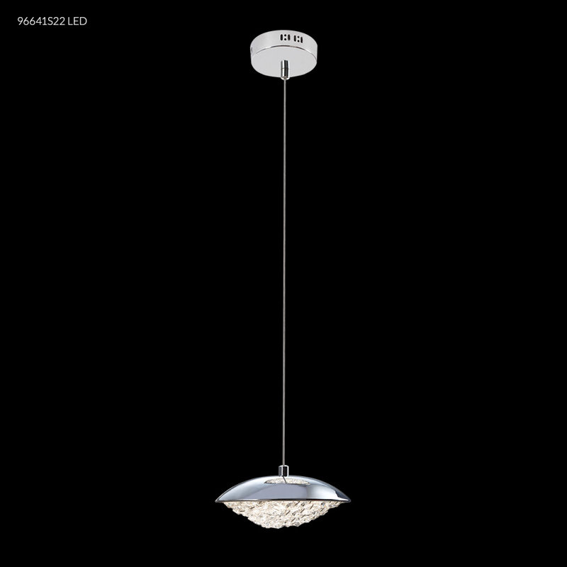 Luminaire en cristal contemporain à 1 lumière Galaxy Galaxy