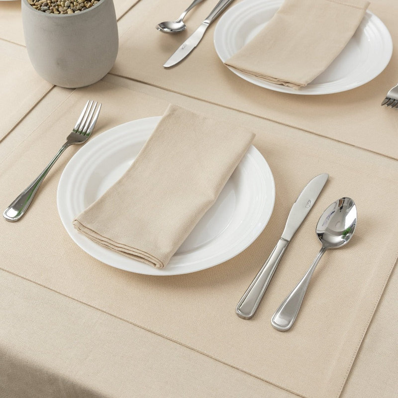Serviette 100% coton Azalaya, Sable