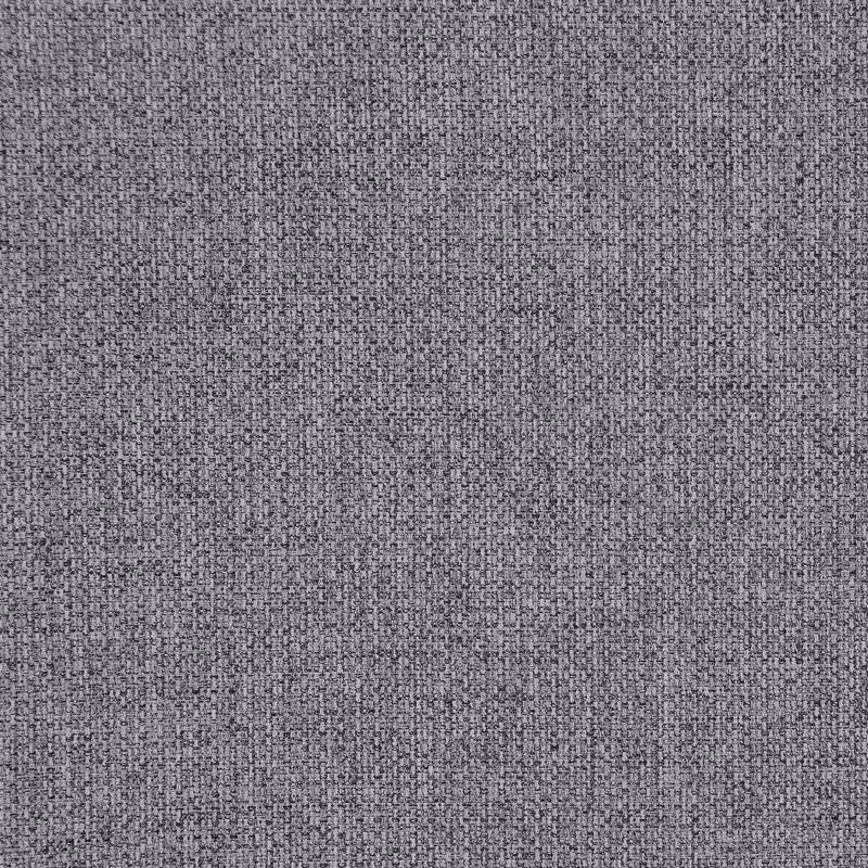 Fauteuil d'appoint sans accoudoirs gris avec coussin décoratif, Gris