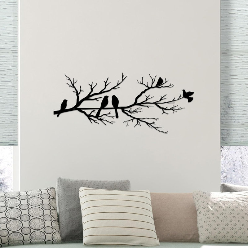 Metal Bird Wall Art