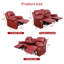 Canapé inclinable 69 po en cuir Vegan-1873966241