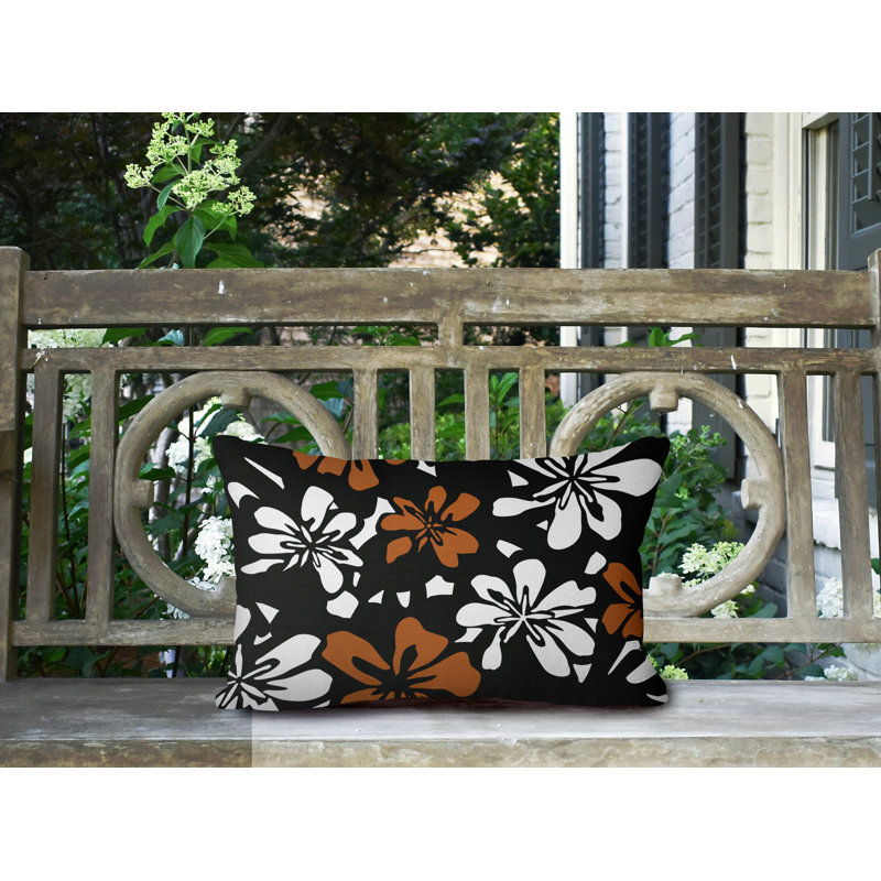 Coussin décoratif intérieur / extérieur Beckett, Noir
