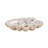 Bequette Resin Polyresin Coastal Decorative Clam Shell Bowl with Sculptural Wavy Rim - Elegant Modern Accent Bowl for Display or Storage - Stylish Textured Centerpiece for Home Decor-1766602600