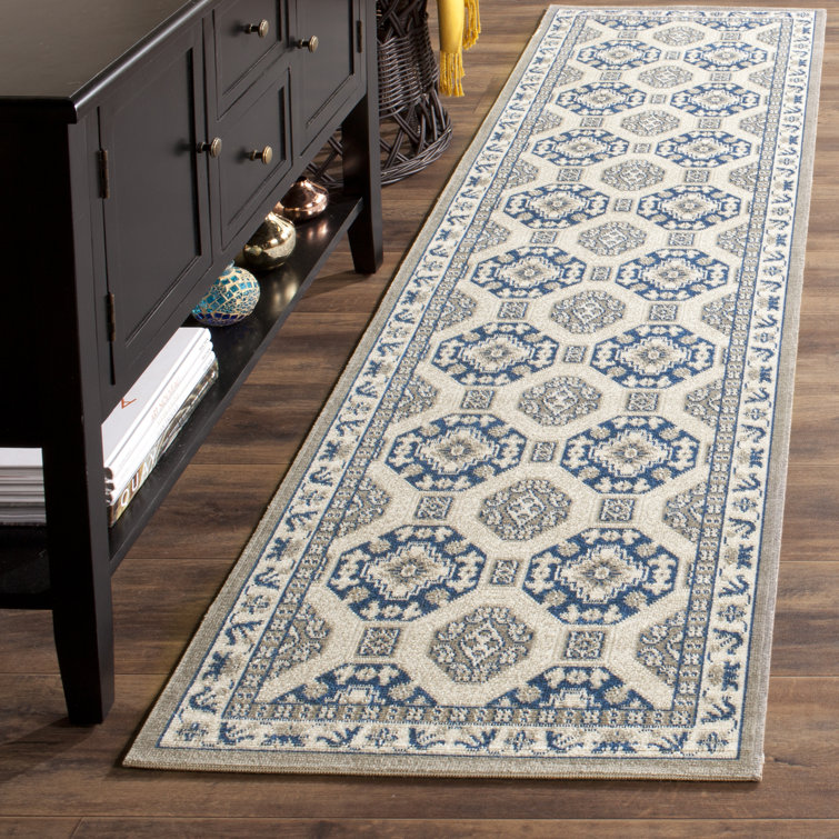 Everlee Geometric Cotton Hand Woven Area Rug