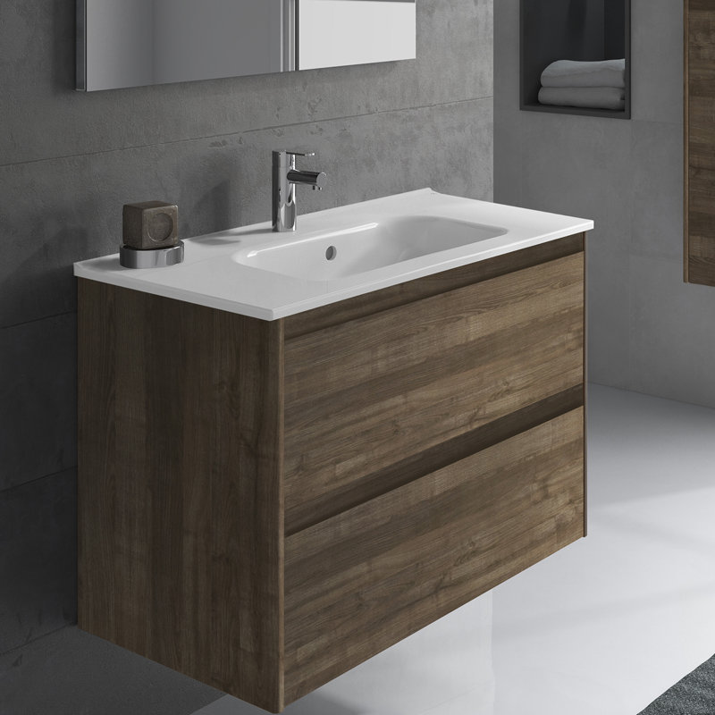 Ambra 31.7'' W Single Vanity, Samara Ash