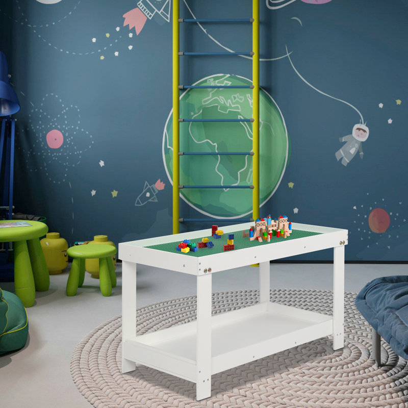 MDF Adjustable Rectangle 660 Students Activity Table