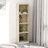 Book Cabinet Bookshelf TV Stand Freestanding Shelf Engineered Wood-615160135-589519951