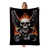 Skull Flaming Motorcycle