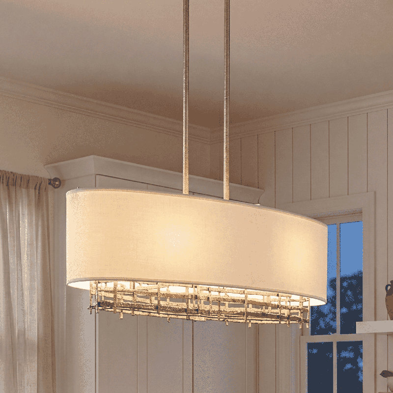 Luminaire suspendu 4 lumières Cameo Bronson