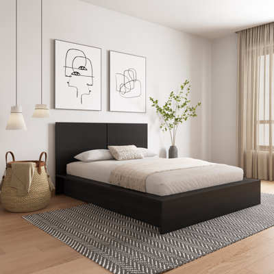 Guendolyn Platform Bed & Headboard