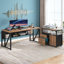 Bureau de direction et classeur latéral 2 pièces Lympsham-1713406910-1713406911
