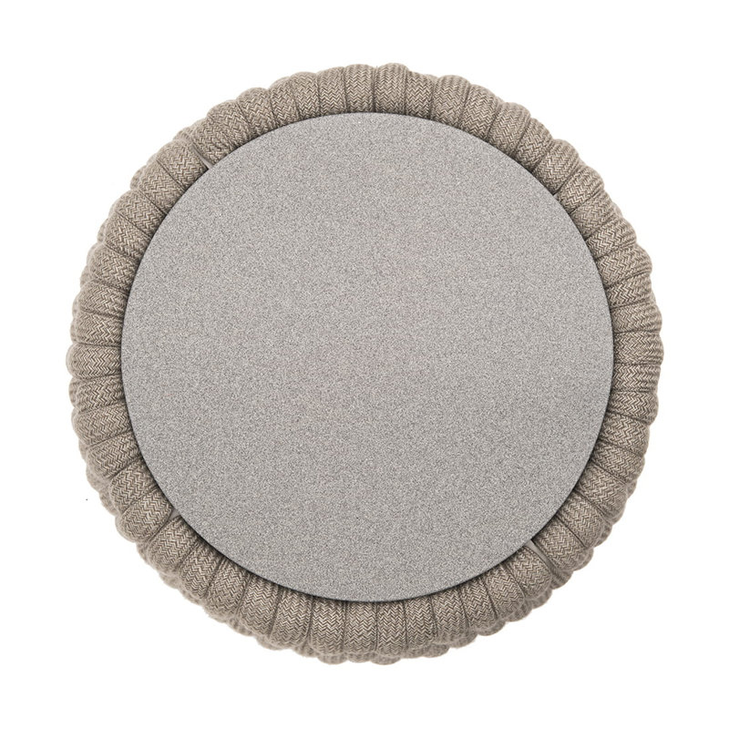 Darpan Stone Side Table, Beige