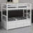 Wood Bunk Bed With Trundle And Drawers-1200711276