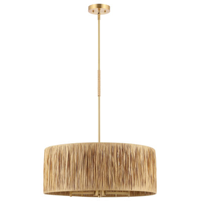 Luminaire suspendu tambour 1 lumière